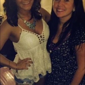 White Laced Camisole